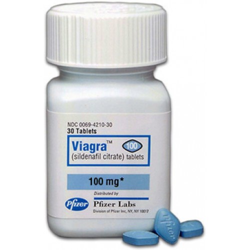 En la imagen, el paquete de tabletas Viagra Professional 100 mg